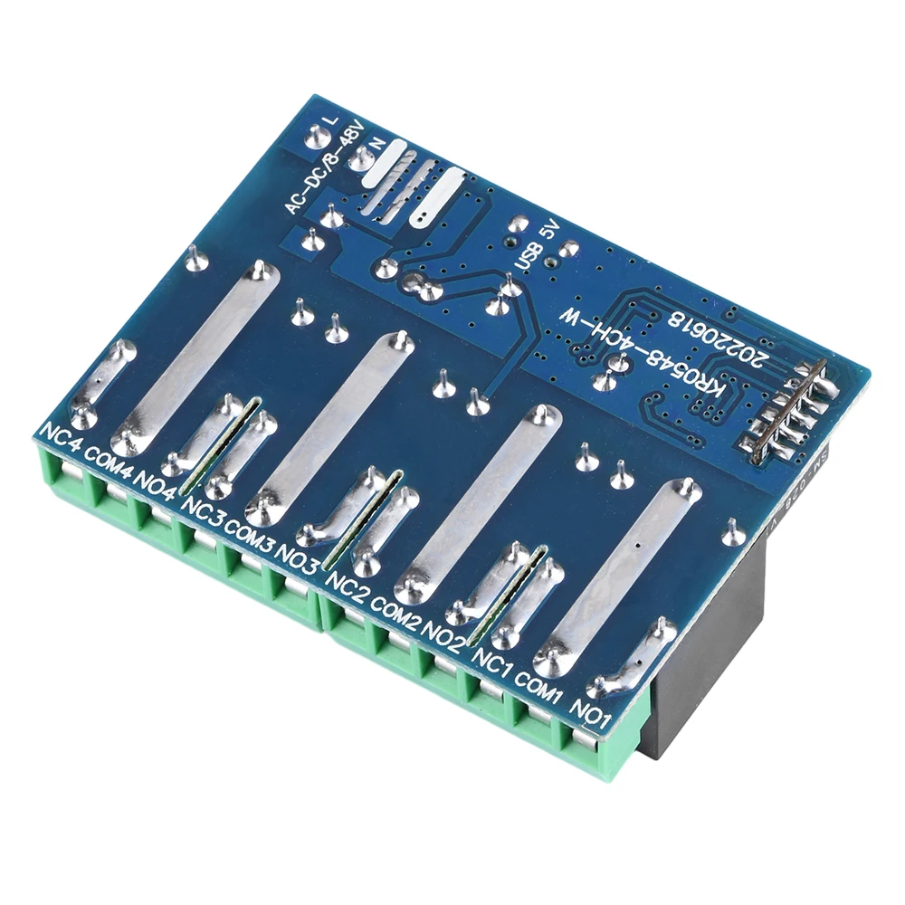 DC7-48V USB 5V Pour eWelink Smart Wifi Commutateur Universel cite Tech 4CH Commutateur Sans Fil Minuterie Téléphone Télécommande