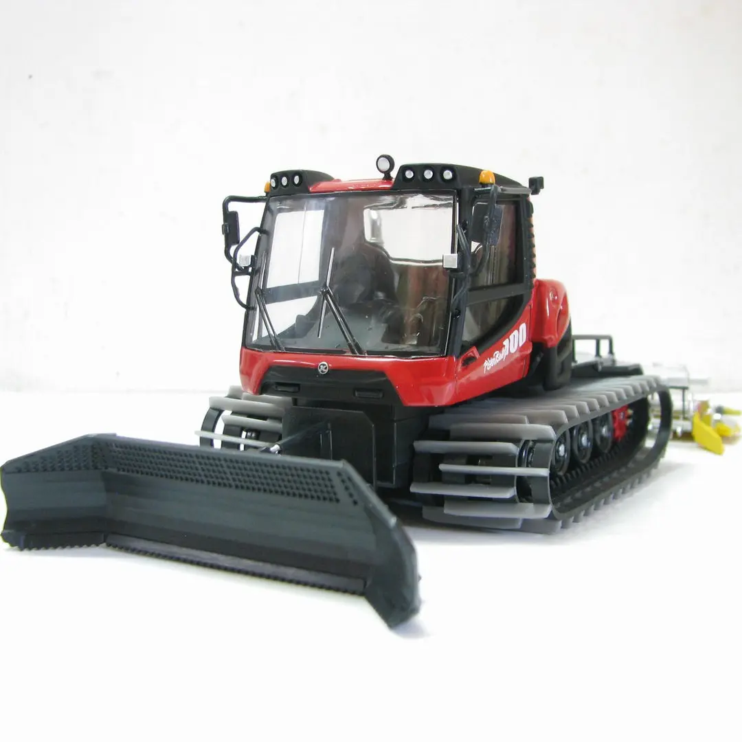 diecast-germany-kessbauer-1-43-scale-pistenbully-100-polar-king-snow-road-pressure-shovel-alloy-car-model