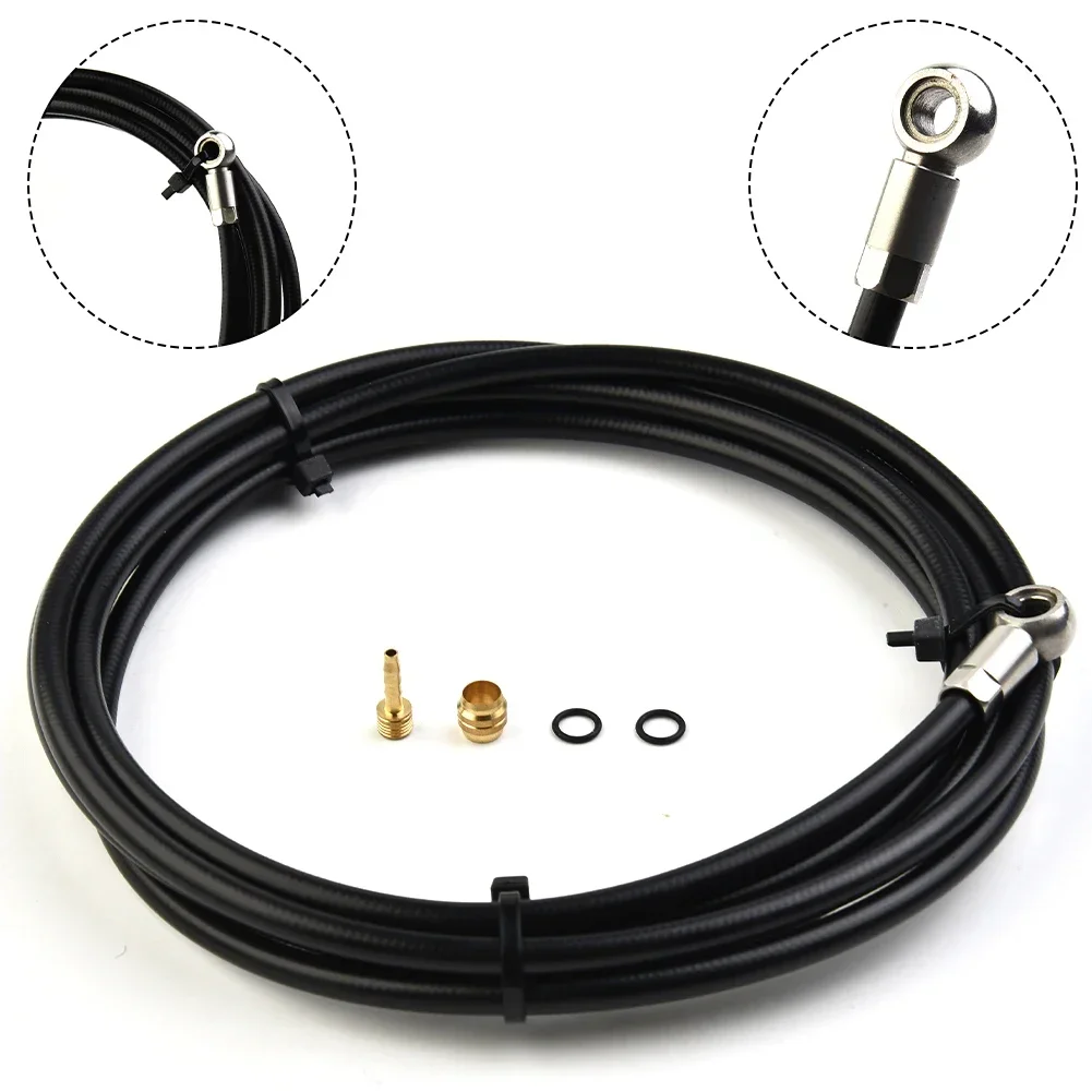 2M Hydraulic Bicycle Brake Hose For Magura MT5/MT6/MT7/MT8 Cable Line Tube Oil Needle Olive Rubber Ring Cycling Bike Accessories