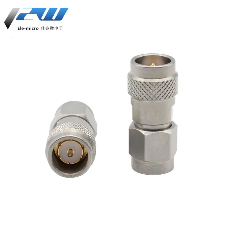 SMA male QSMA male quick plug stainless steel 18GHZ low standing wave test connector beryllium copper SMA adapter