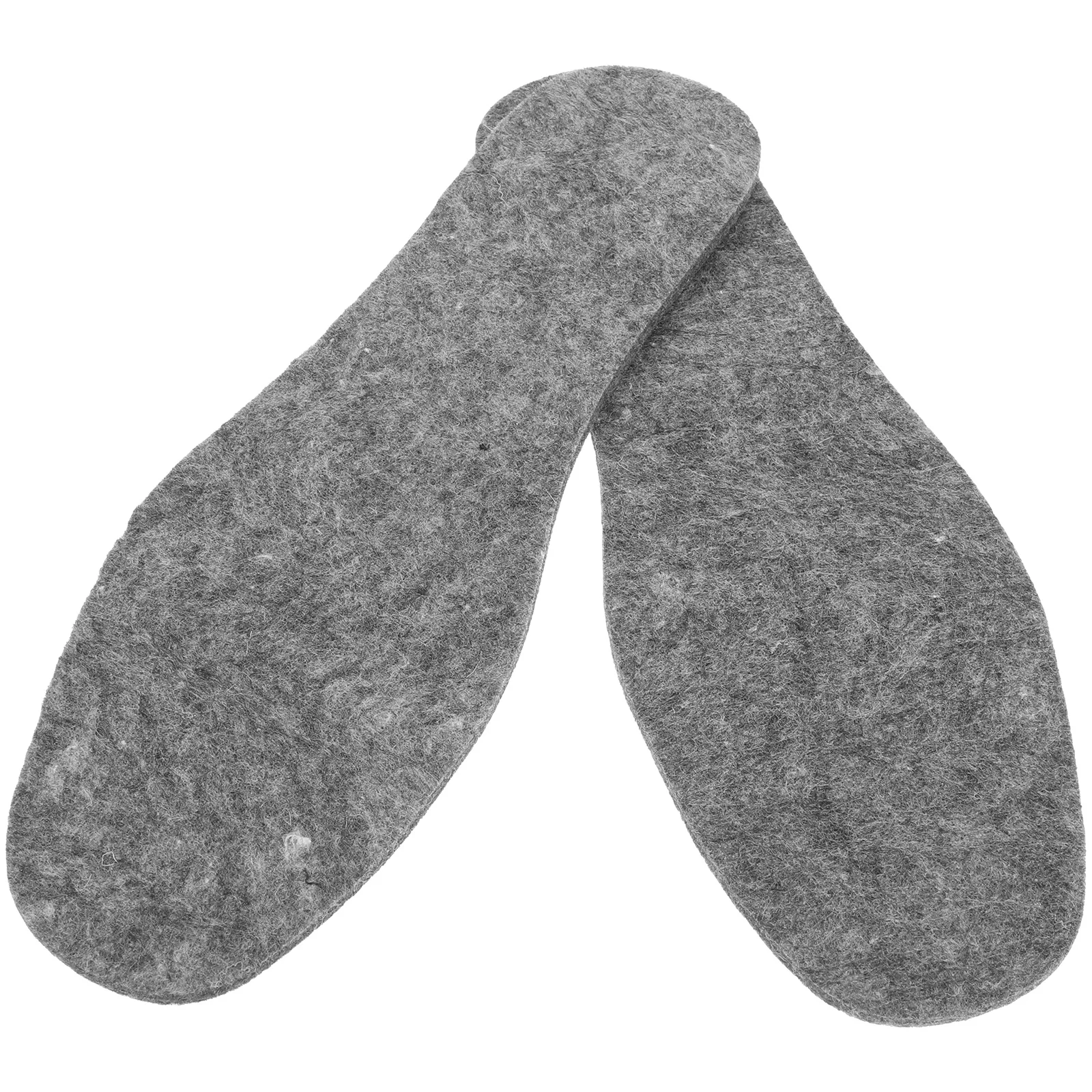 

1pcs 1 Pair Wool Felt Insoles Cuttable Breathable Trimmable For Men Women Winter Warm Shoe Inserts Boot Insoles Replacement Sole
