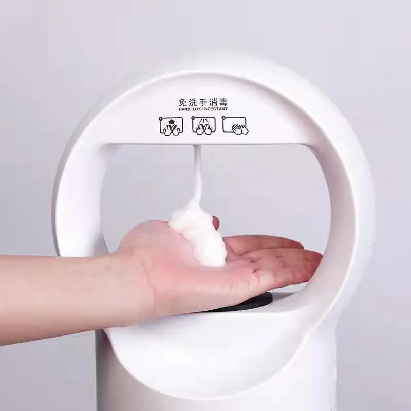 Floor Free Standing Disinfection Machine Soap Dispenser Touchless Sensor Foam Dispenser