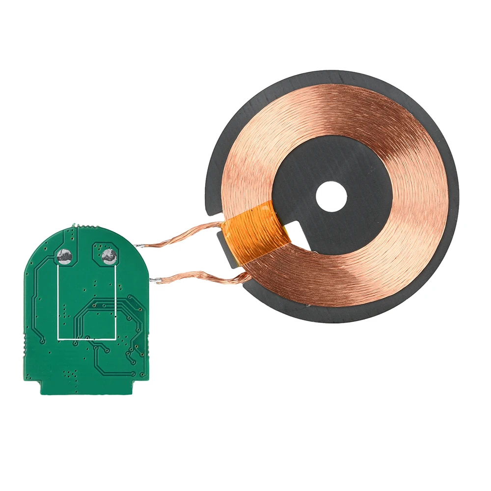 15 واط عالية الطاقة وحدة شاحن لاسلكي شاحن لاسلكي الارسال وحدة PCBA مجلس لفائف وضع التشغيل درجة حرارة منخفضة