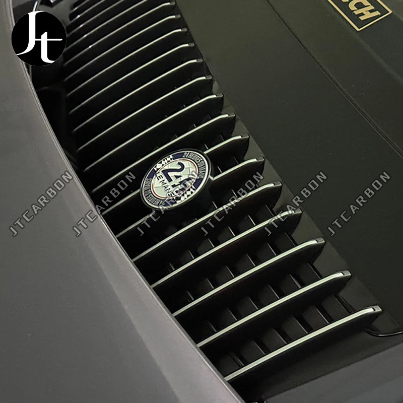 Emblema Adesivo 992 para Tampa Traseira, Logotipo Metálico de Aniversário 24 Horas de LM para Grade de Ventilação, para Porsche 911 992 Carrera Turbo Targa