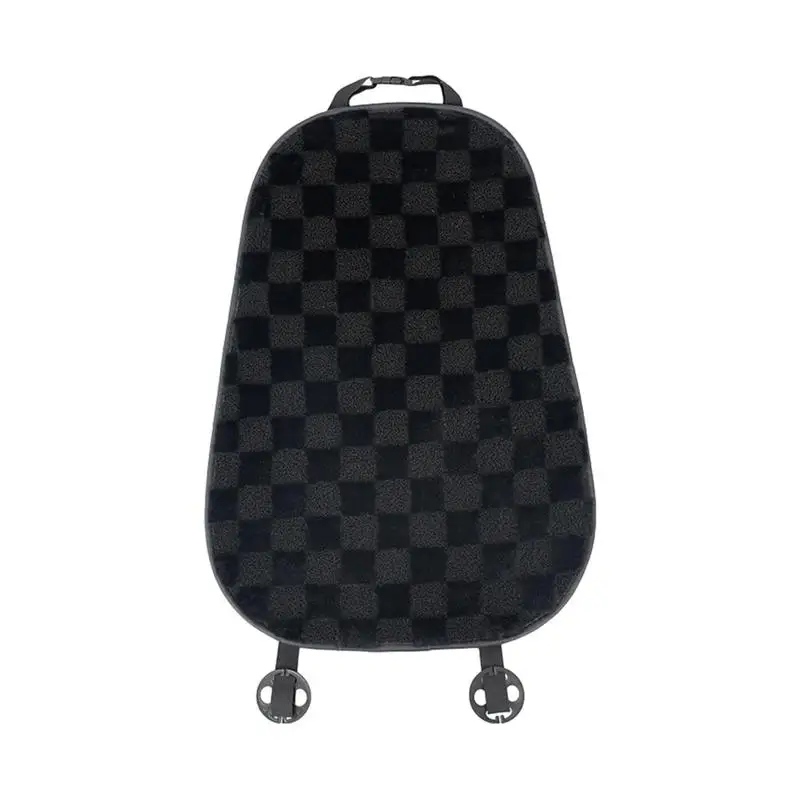 Almofada de assento de carro protetor de almofada de assento de pelúcia quente capa de assento de carro de luxo acessórios de assento de carro respirável para tempo frio