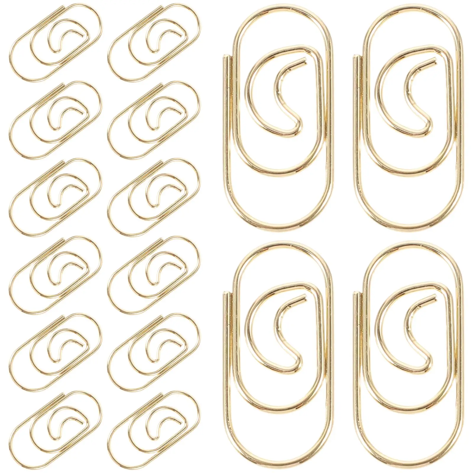 100Pcs Mini Rose Office Supplies Documents Files Document Multi Use Paper Clips Paper Clips Student Folder