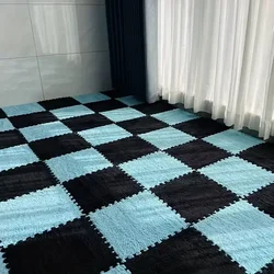 4-20 Pack Baby Non-Slip Plush Activity Mat EVA Soft Foam Floor Mat BPA Free Reusable Washable Furniture Game Decorative Mat