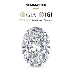 Oval Lab Grown Diamond CVD HPHT 1ct 3ct 5ct D E F Lab Diamond VVS VS Clarity IGI GIA certificate Loose Diamond Egg Dhaped