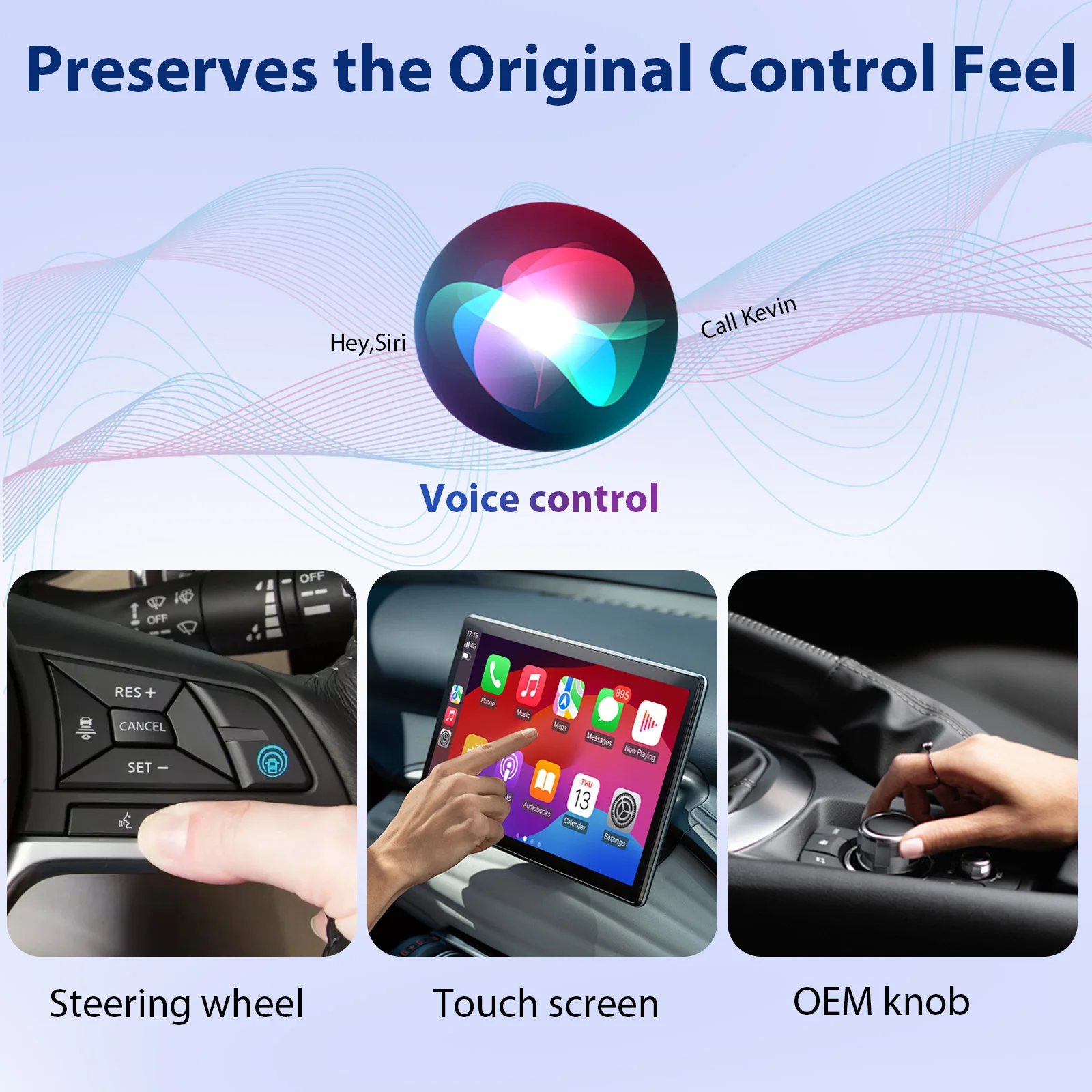 Mini Wireless CarPlay Adapter 2026 New Version, Stable No-Delay Plug&Play for Android Auto iPhone iOS USB/Type-C