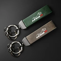 For Suzuki M109R M109 R M 109R Accessories High-Grade leather Motorcycle Keychain Holder Keyring