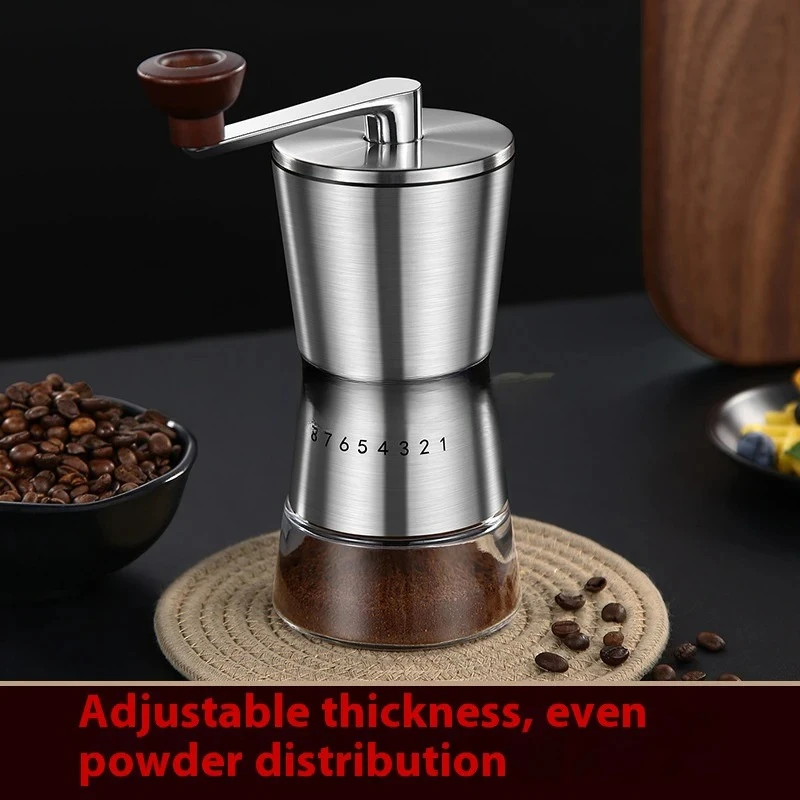 Casa ajustável portátil ferramentas de moagem de café manual moedor de café mão de alta qualidade com núcleo de moagem cerâmica