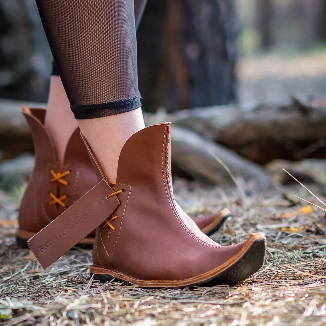 Mittelalterliche Renaissance-Spitzenstiefeletten mit seitlicher Schnürung für Männer und Frauen, Piraten-Halloween-Cosplay-Party-Schuhe 2026 – Detail 8