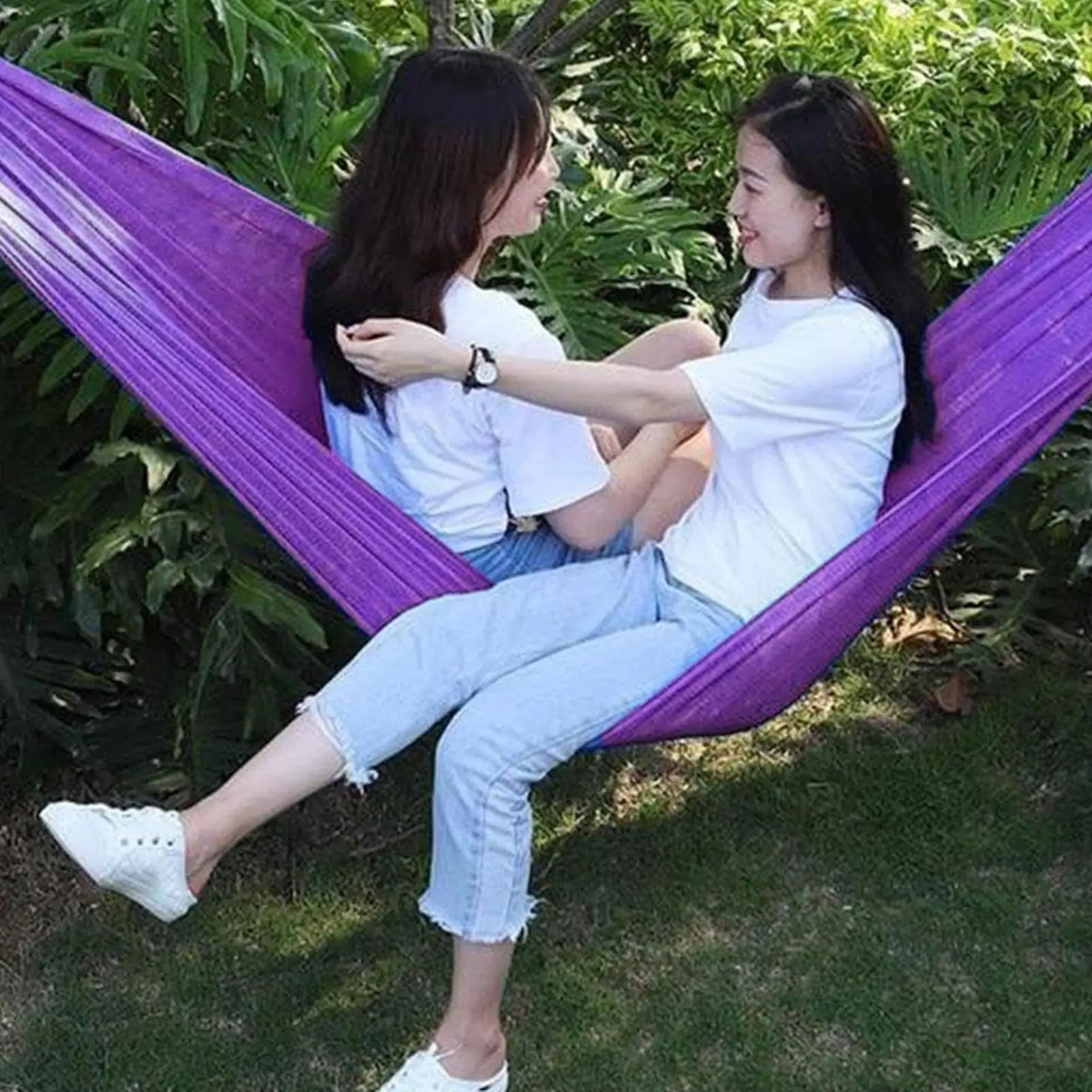 

Camping Hammocks For Adults Camping Furniture Tree Hammock Portable Tree Swing With Strong Load Capacity For Outdoor Backyard