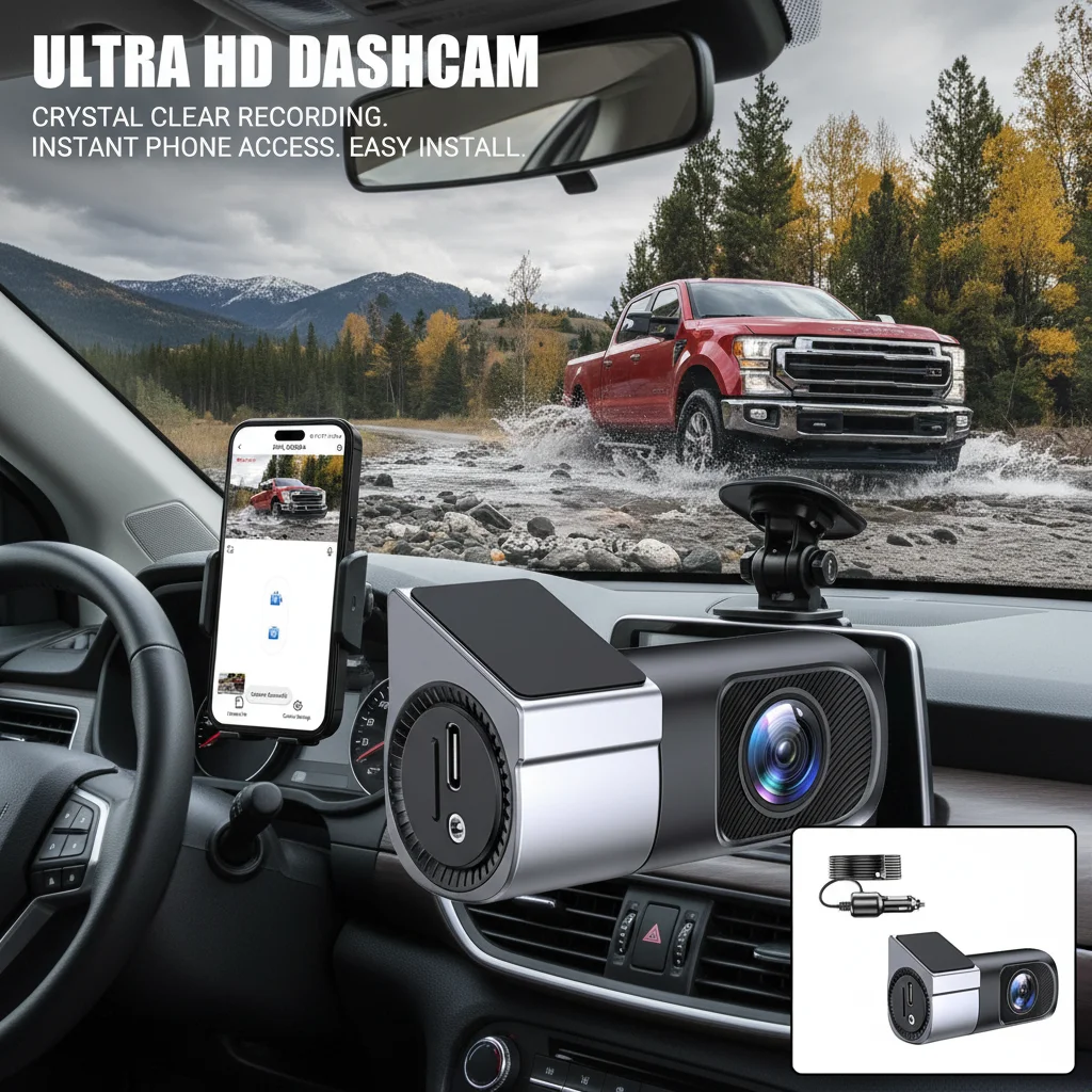 1080P Dashcam With …