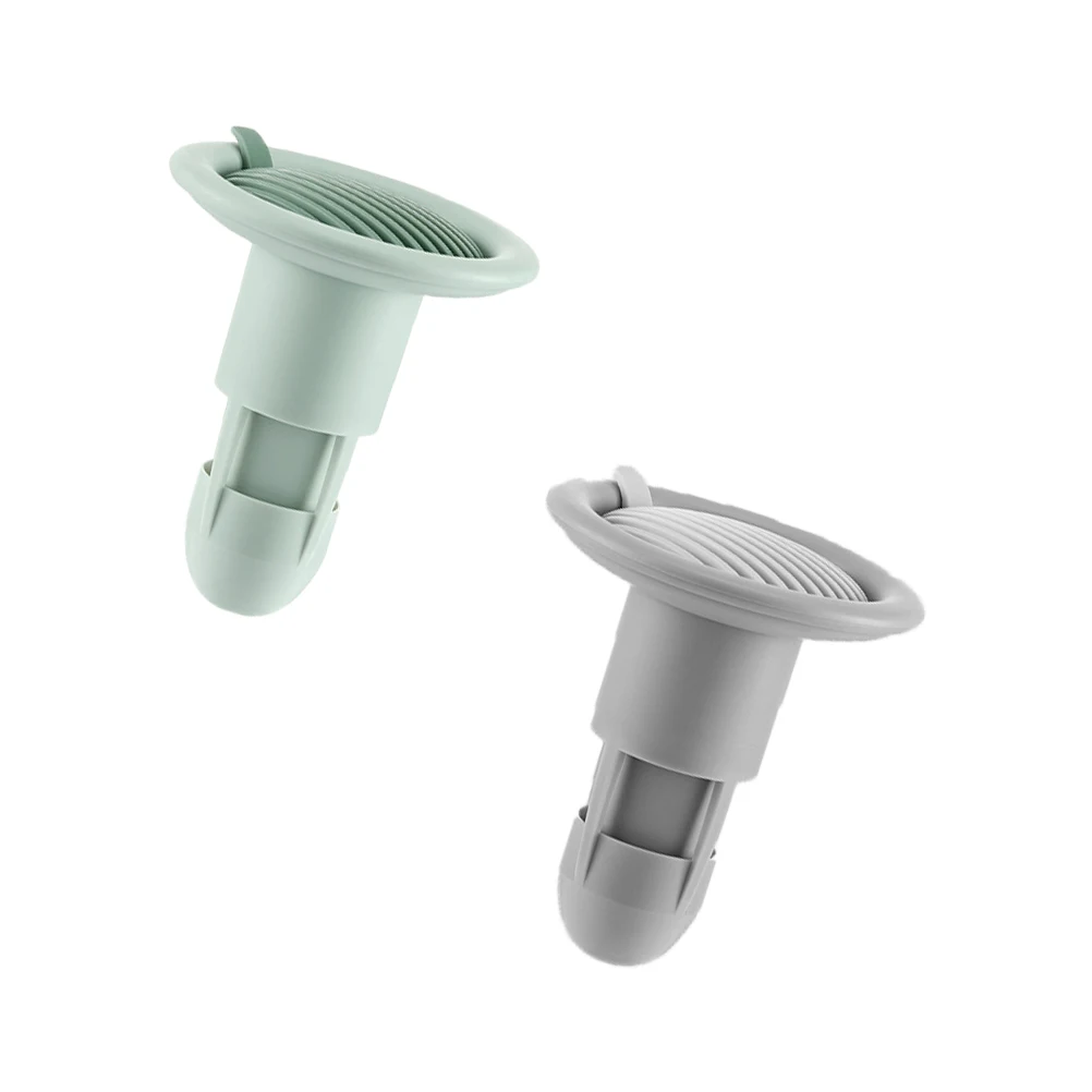

2pcs Floor Drain Silicone Sleeve Sewer Drain Strainer Durable Abs Tpr Material Anti-Clogging Odor Prevention Backflow Stopper