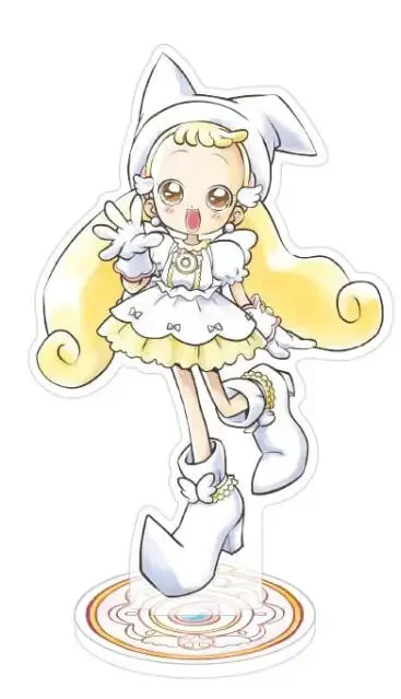 ゲーム魔法のおジャ魔女どれみアクリルスタンドフィギュア人形アニメ葉月ハナオンプ愛子桃子キーホルダーキーリングペンダントギフト用