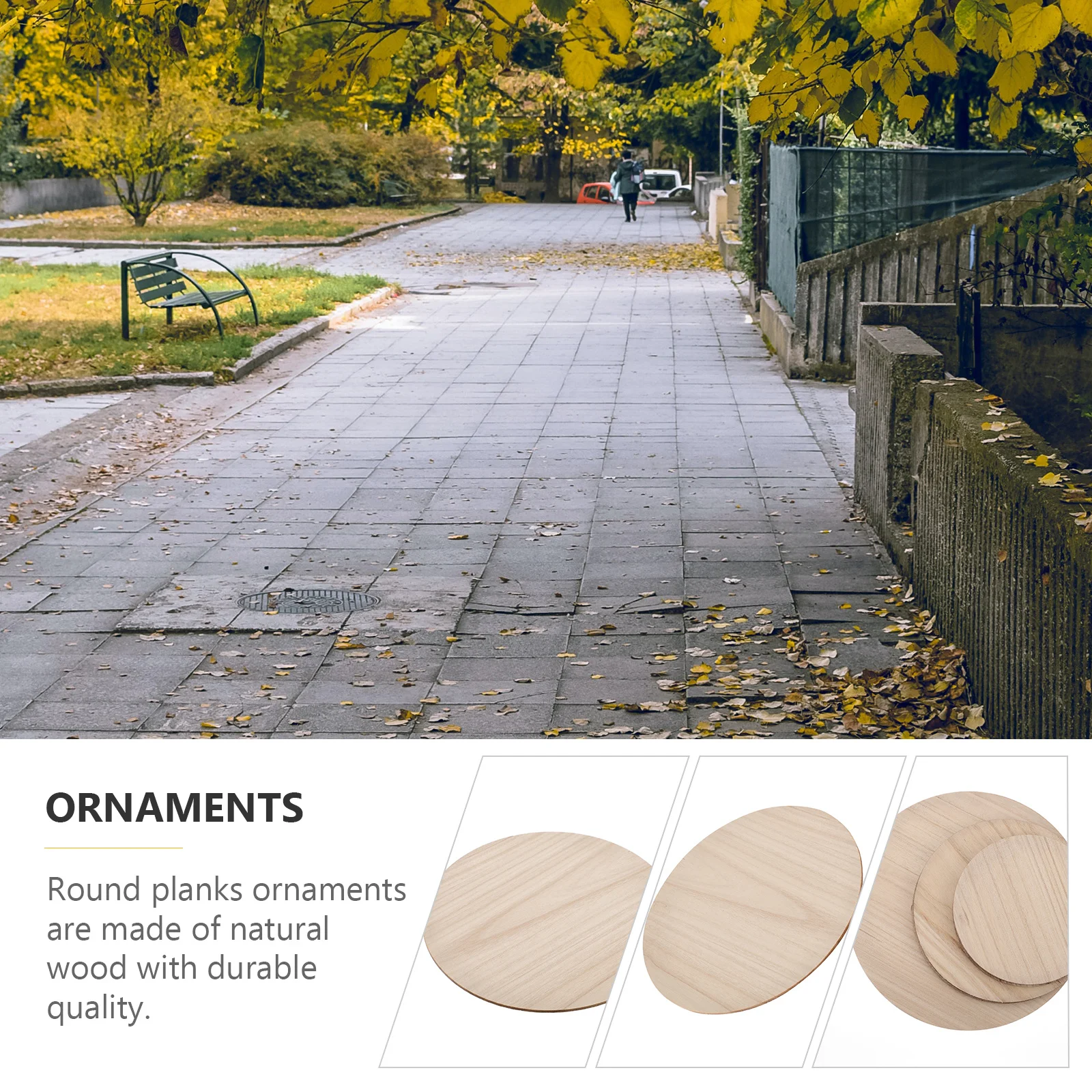 

9Pcs Unfinished Round Wood Slices Natural DIY Craft Supplies Smooth Surface Wedding Decor Wood Slice Round Wooden Slice