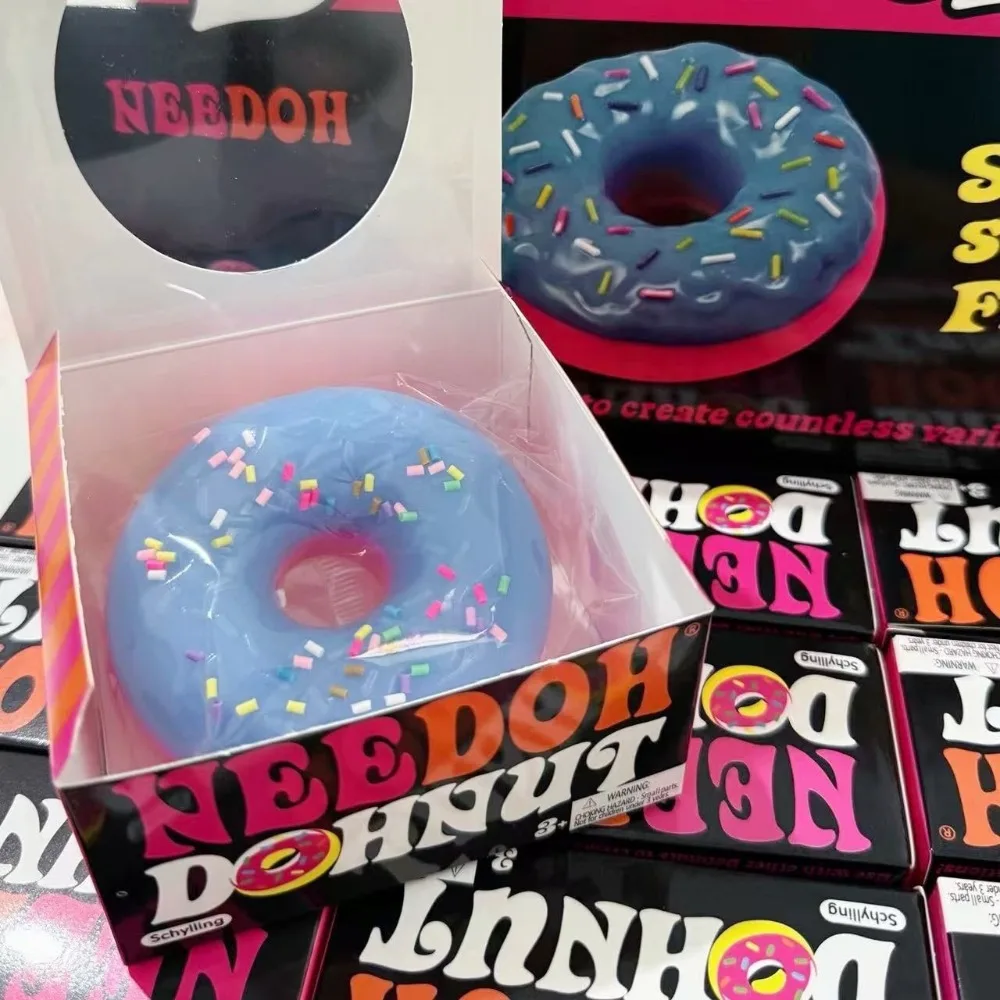 Neues Produkt NeeDoh Dippin Dazzler Ei-Donut Stressabbau-Spielzeug Quetsch-Squishy für Kinder als Geschenk