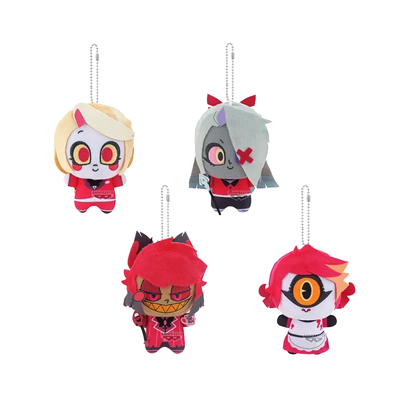 11 cm Hazbin Hotel Alastor Vaggie Charlie Morningstar Anime Peripheriegeräte Weiche Plüsch Puppe Ornament Kissen Kind Spielzeug Geschenke