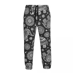 Men Jogging Pants Streetwear Loose Casual Trouser Indian Lotus Ethnic Elephant African Tribal Print Man Pants Sweatpants