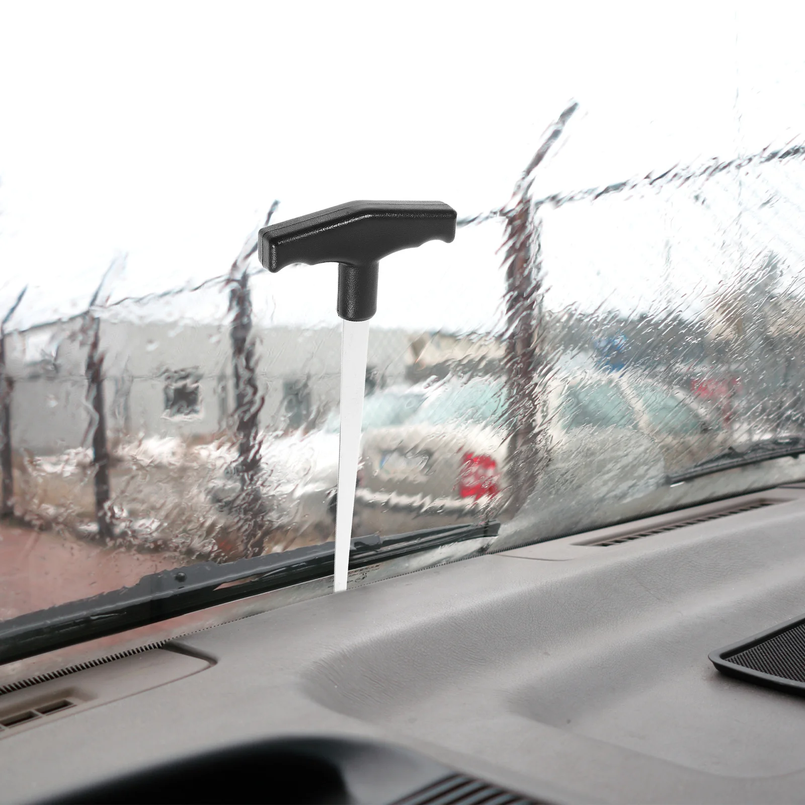 

T-Type Cable Extended Steel Wire Threading Tool Lightweight Durable Flexible Auto Repair Special