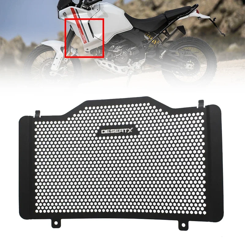 

Fit For Ducati Desert X DesertX 2022 2023 Accessories Motorcycle Aluminum Alloy Radiator Guard Radiator Grille Cover Radiator