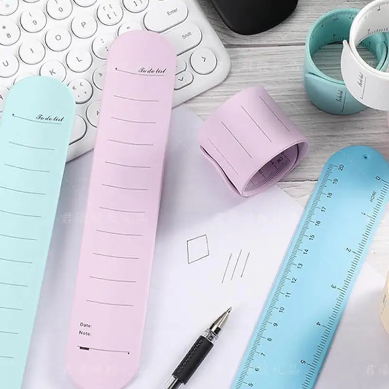 Wearable To Do List Bracelet Silicone Slap Bracelets Erasable To Do List Wrist Notepad Silicone Nurse Notepad Reusable