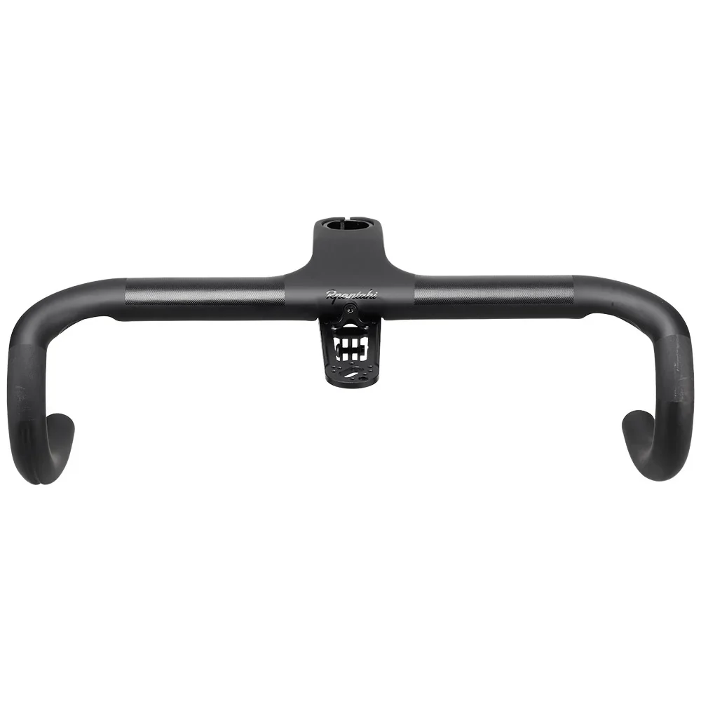 Rennrad Vollcarbon -10 ° Integrierter Cockpit OD2 Lenker Fahrrad-Bogenlenker Rennrad Interne Kabelführung Versteckter Lenker – Detail 3