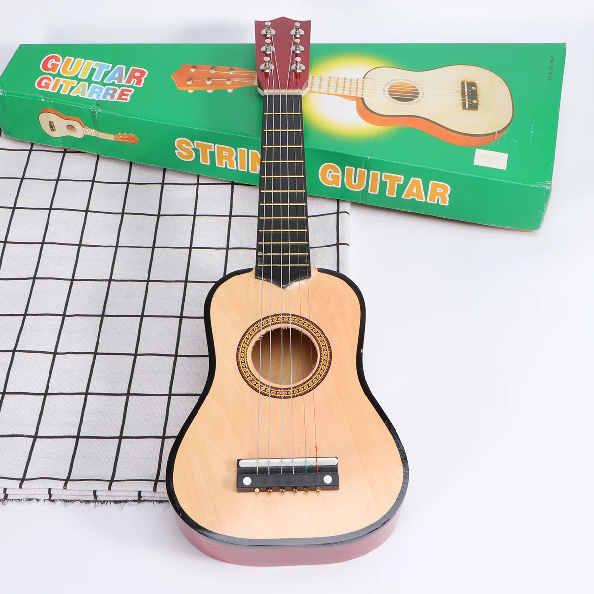 21inch Beginner Learning Guitar Children'S Guitar Acoustic Guitar Mini Guitar Musical Instrument Craft For Beginner Children