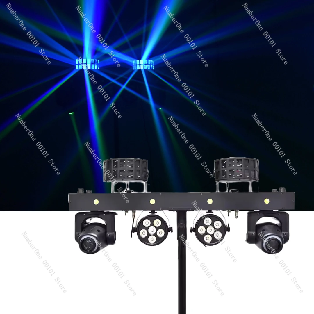 Portable Gig Bar Light Dj Disco Moving Head Beam Bar Lights Sound Equipment with Stand and Carry Bag for Club light Bar Party