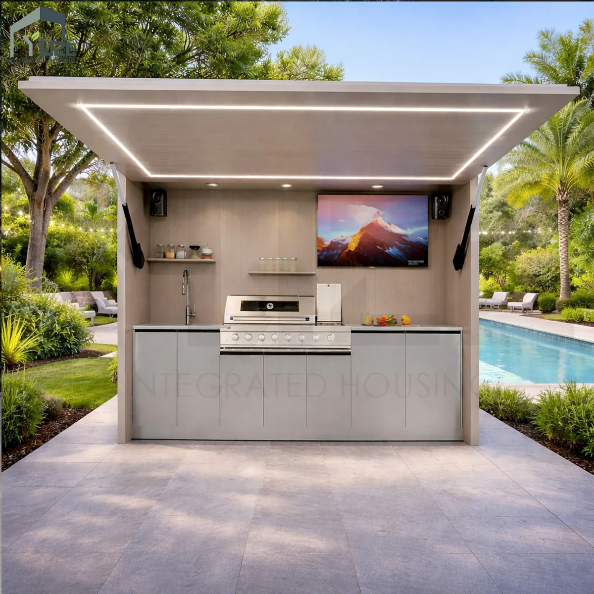 Gudang Dapur Luar Ruangan Cerd - Smart Garden Sheds ulasan dan harga