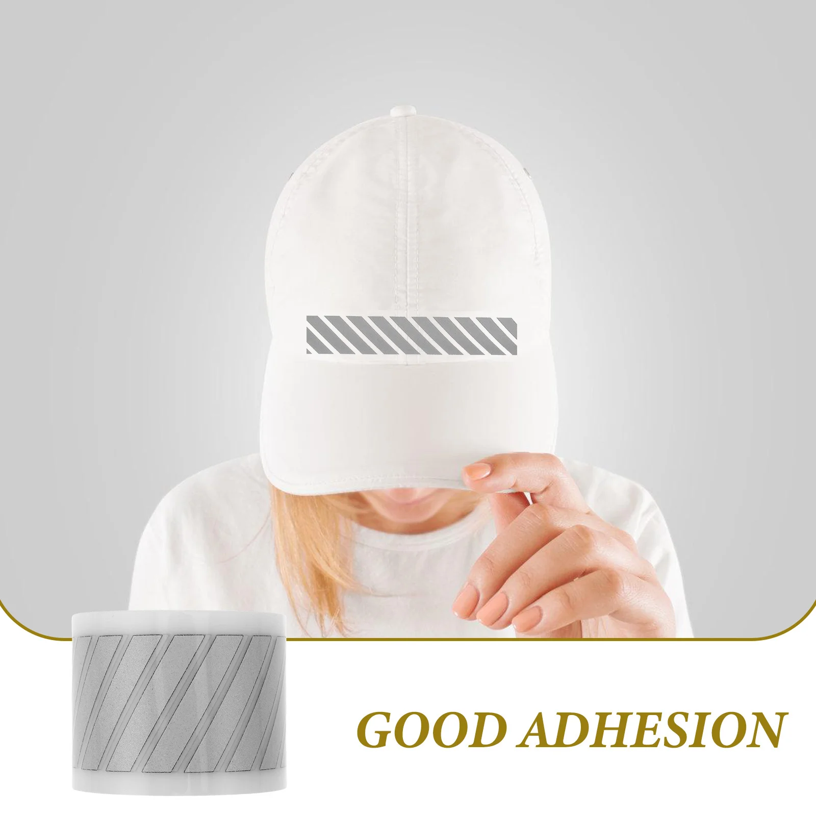 

1 Roll Reflective Iron on Fabric Clothing Tape Stable Durable Heat Transfer Film for T-Shirts Shoes Caps DIY Crafts