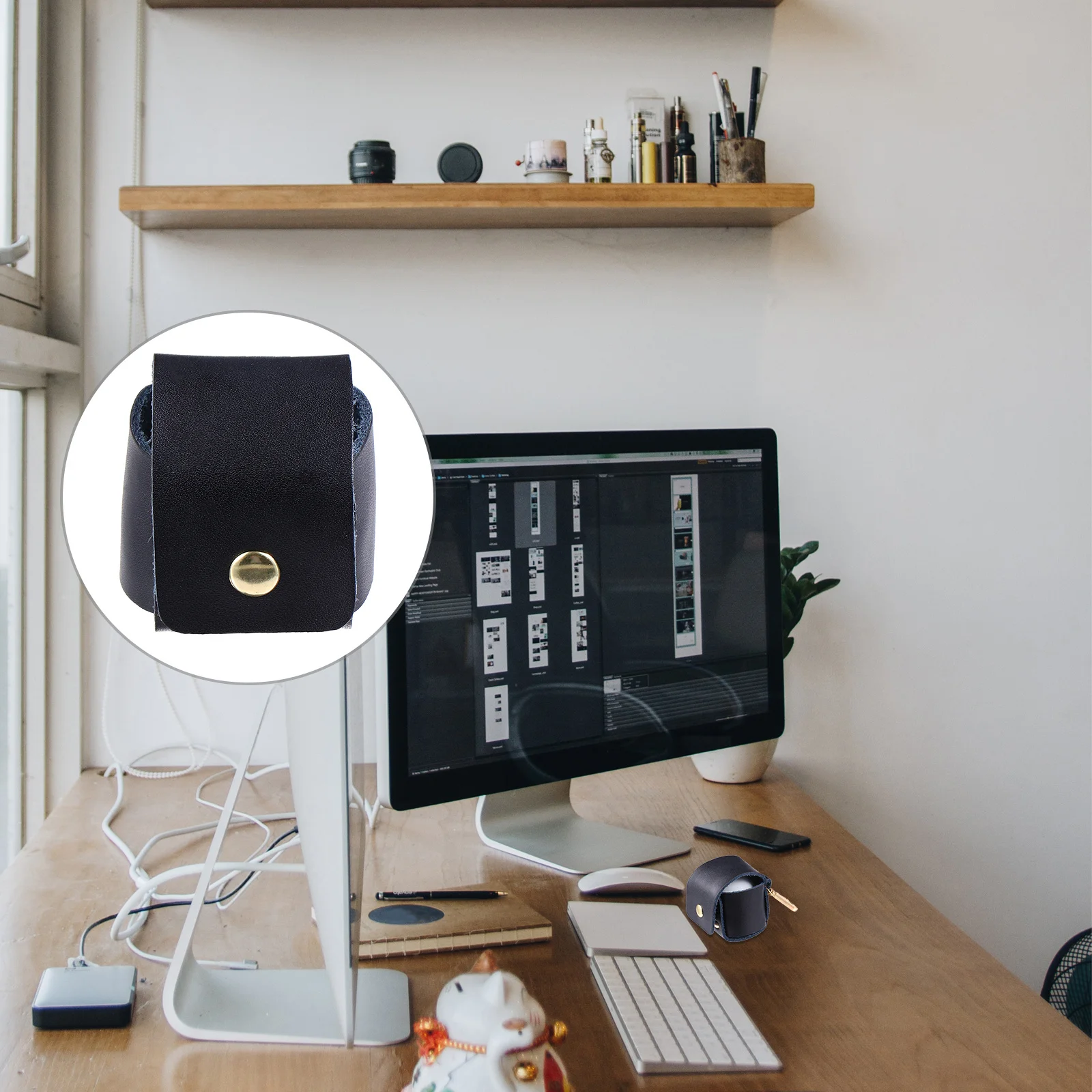 

1Pcs Mini Ball Carrier Bag Lightweight Waterproof Convenient Carry Case for Golf Tennis Balls Home Club Shopping Blue