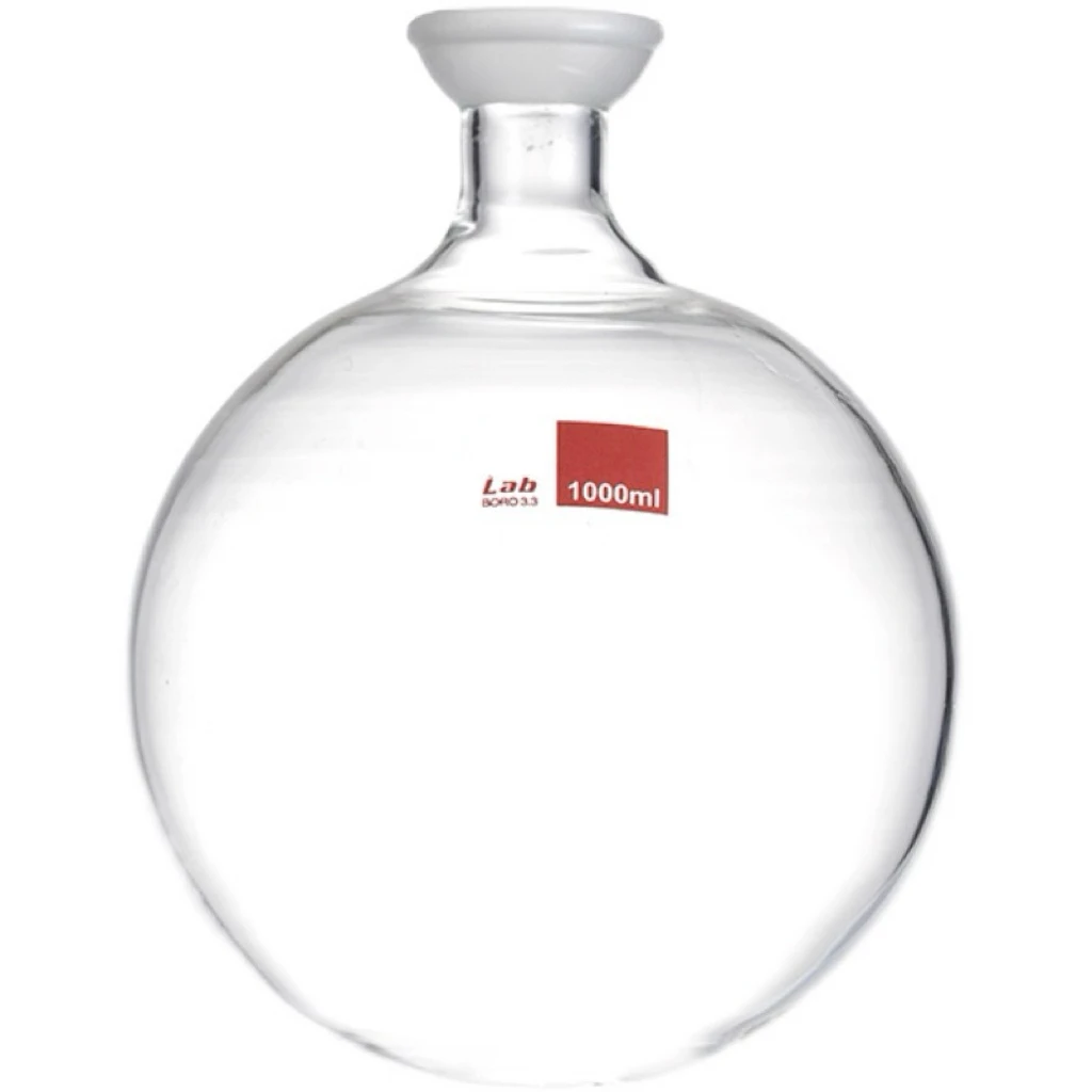 100/250/ 500/1000 مللي/2000 مللي LabBall عالي الجودة مطحون قارورة مستديرة القاع المبخر الدوار زجاجة الاستقبال #5