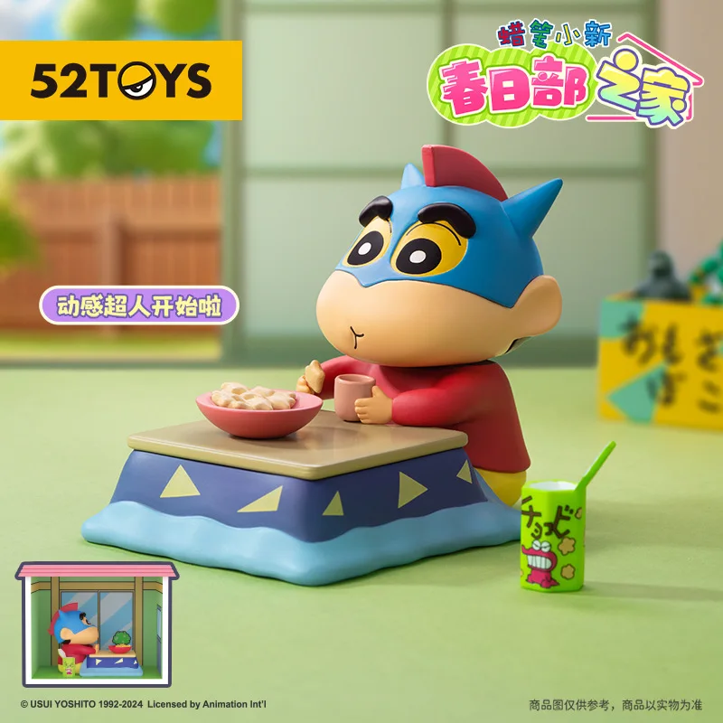 Casuale 1 pz Anime Crayon Shin-Chan Action Figures Spring Town Home Series Nohara Shinnosuke Figurine Modello di bambola Giocattoli per bambini Regalo