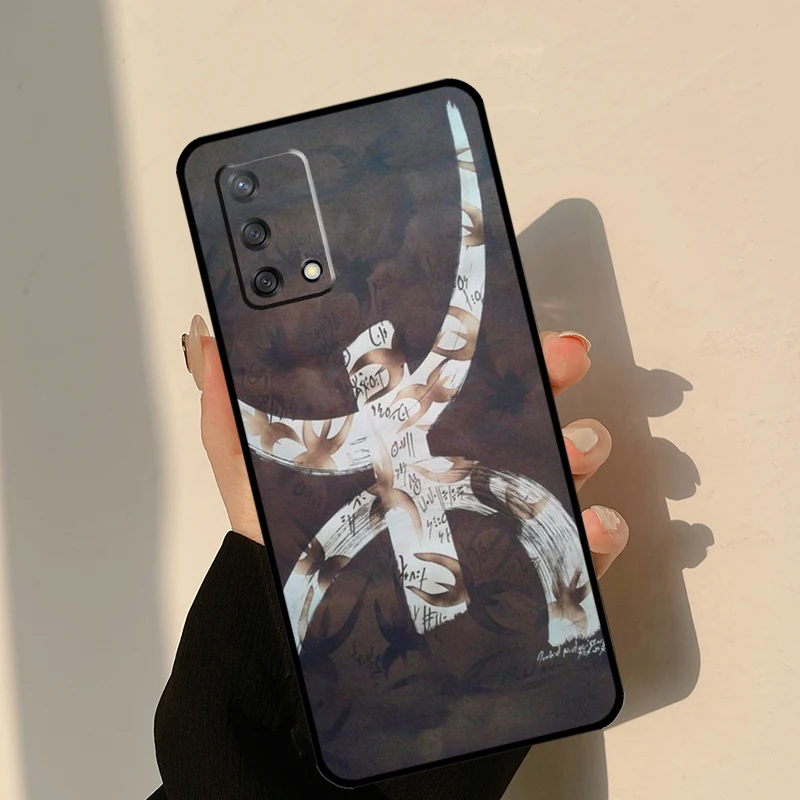 Amazigh-베르베르 플래그 케이스, OPPO A91 A93 A96 A76 A16 A15 A17 A5 A9 A53 A52 A72 A77 A54 A74 A94 A54S A53S 용