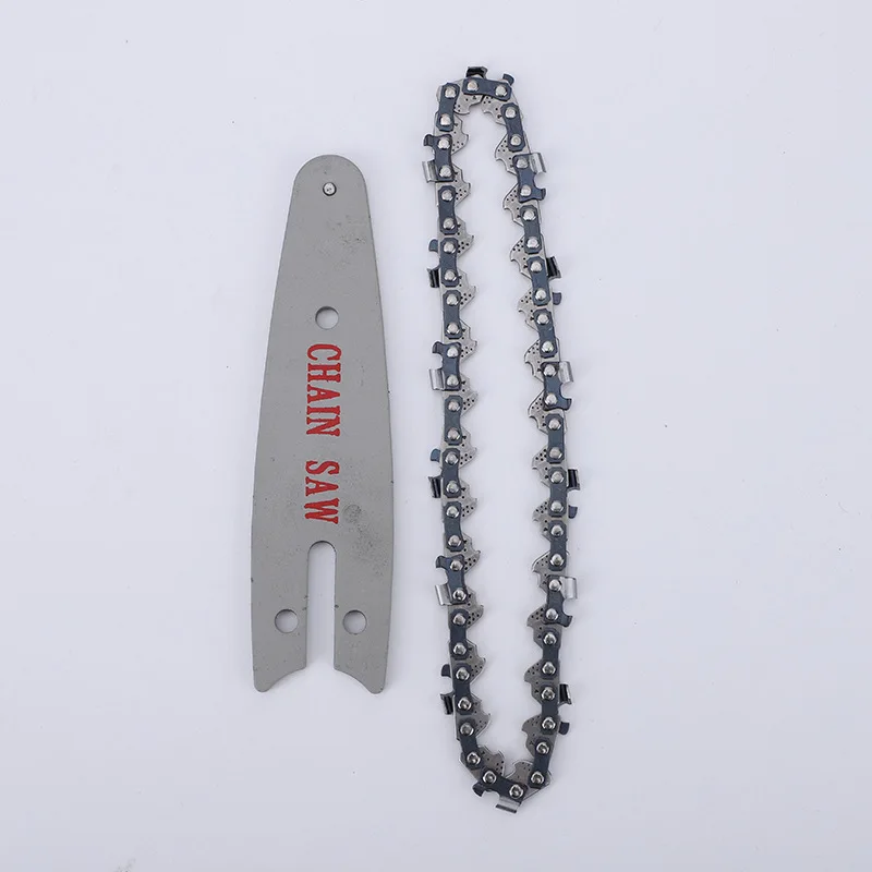 4/6/8 Inch Chainsaw Chain Guide Electric Chainsaw Chains and Guide Used for Logging and Pruning Chainsaw Guide Plate