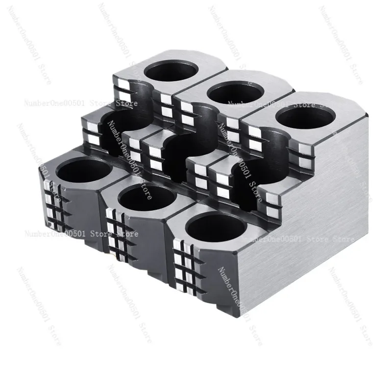 

5-15 inch Hydraulic Chuck with Hard Jaws High Precision 3-Jaw CNC Lathe Chuck for Oil Pressure Turning