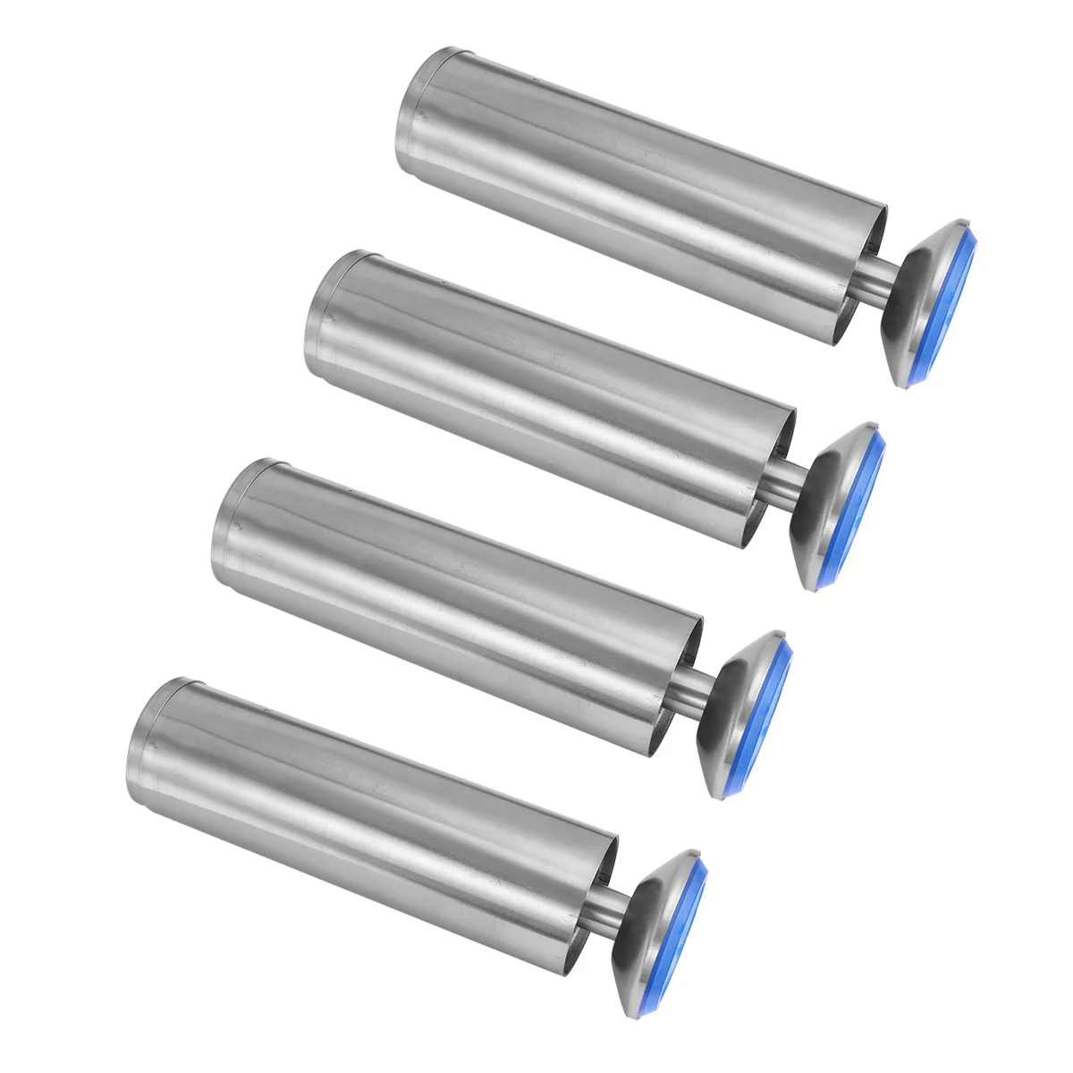 

4pcs Stainless Steel Furniture Legs Adjustable Height Leveler For Chair Cabinet Table Bookshelf Anti-Slip Wear Resistant Modern