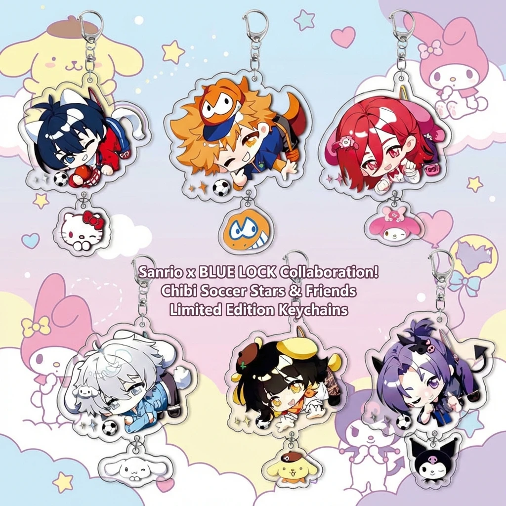 

Акриловый брелок Blue Lock: Сейичи Кииоши, Хачиро Каминари, Куникамиханэ – подвеска для рюкзака, аксессуары для фанатов, коллекция аниме