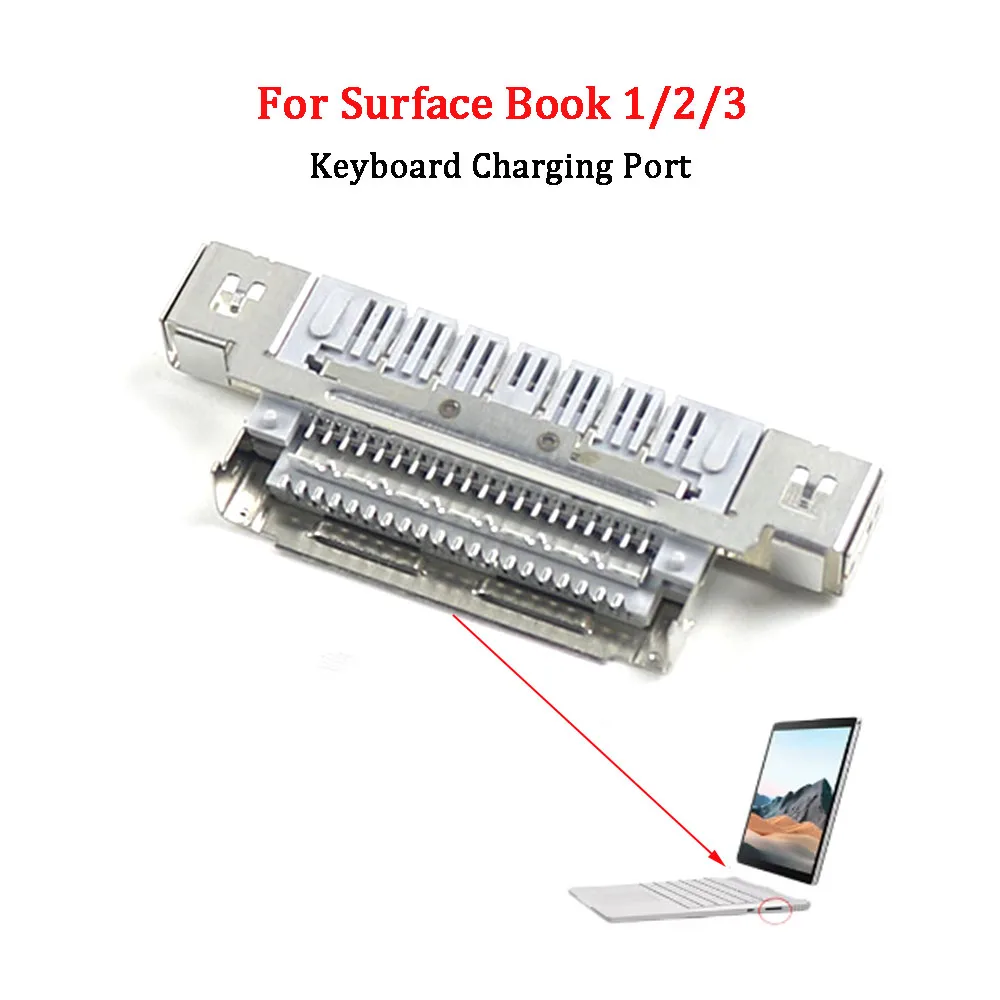 New For Microsoft Surface Book 1 2 3 15inch Keyboard Port Charging Dock Replacement Repair Parts