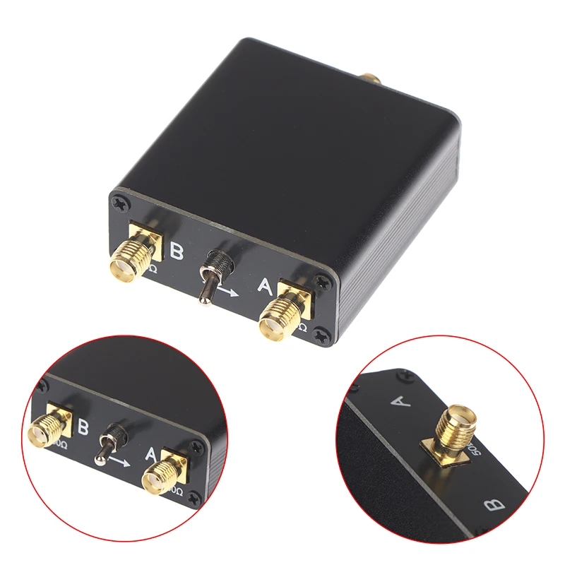 Portable 10W High Frequency RF Manual Antenna Switch SMA Radio Transceiver Switch