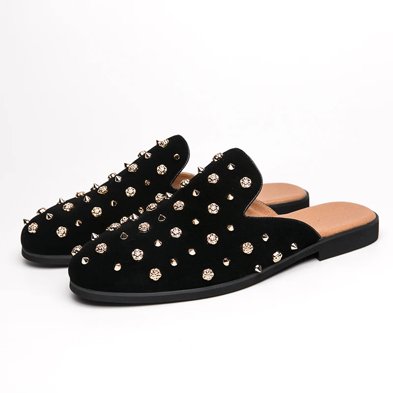 fashionew-men-half-slippers-charm-punk-rivet-loafers-casual-patent-leather-mules-moccasins-breathable-silver-black-driving-shoes