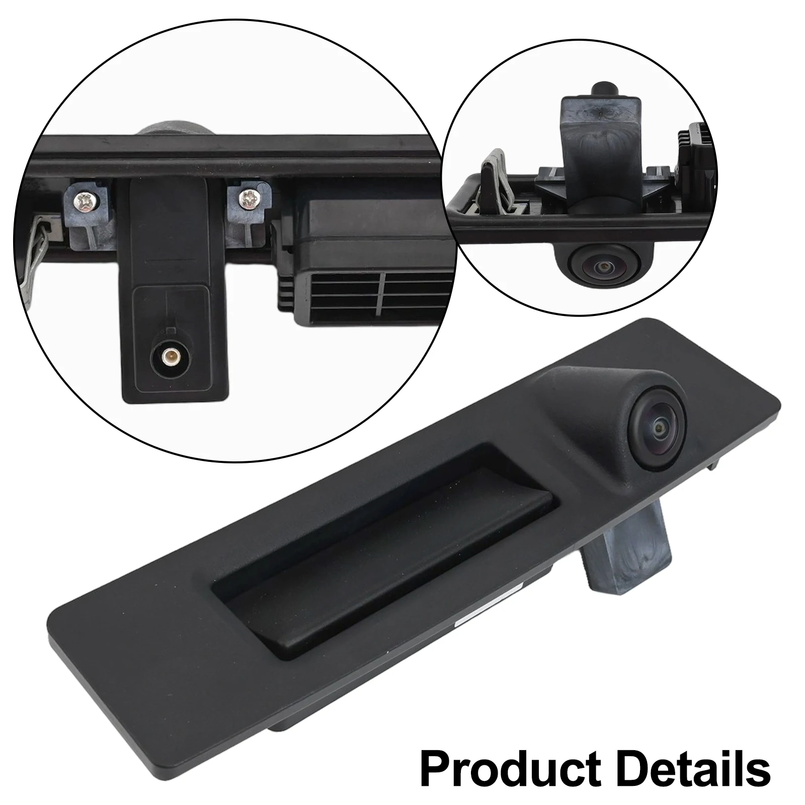 Backup Camera Tailgate Camera Non-Deformed Design Practical Usage For Tesla Model 3 2017-2022 Backup Camera For Car Camera Black