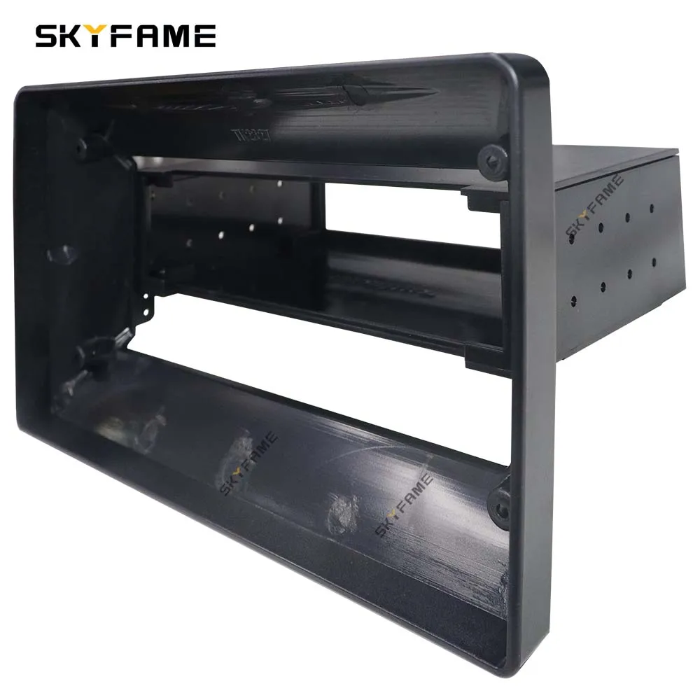 SKYFAME Double Din To Single Din To 10 Inch To 9 Inch Car Universal Single Din Frame