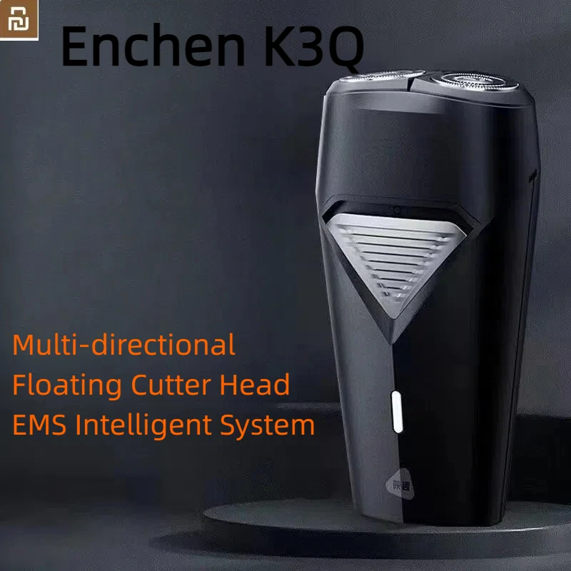 

Youpin Enchen K3Q Бритва Многонаправленная плавающая мужская бритва с двойным лезвием для зарядки Электрическая полностью автоматическая портативная бритва