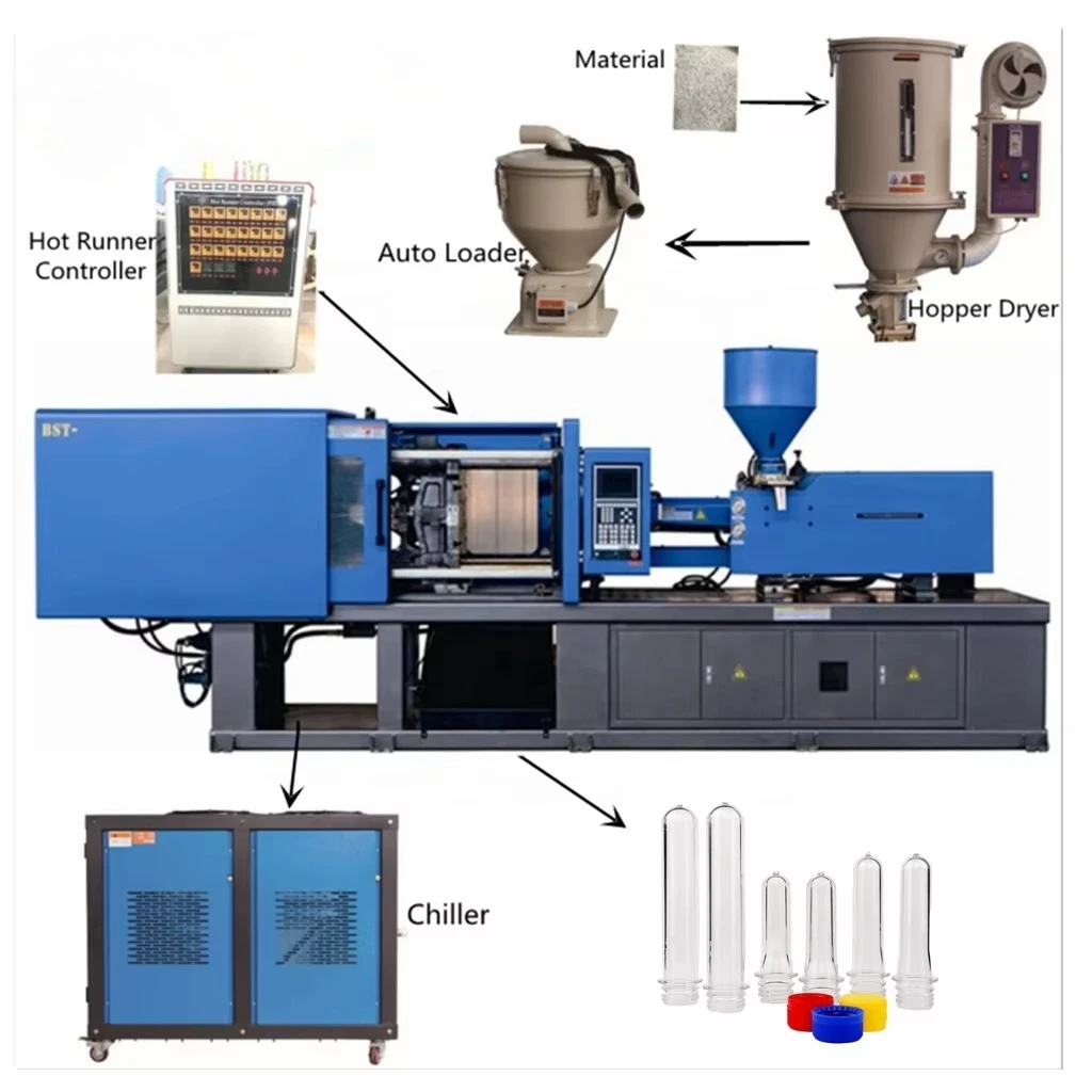 FOODLINE Customized Small-Size Plastic Cup Injection Molding Machine, Suitable for Small-Batch Production, Energy-Saving