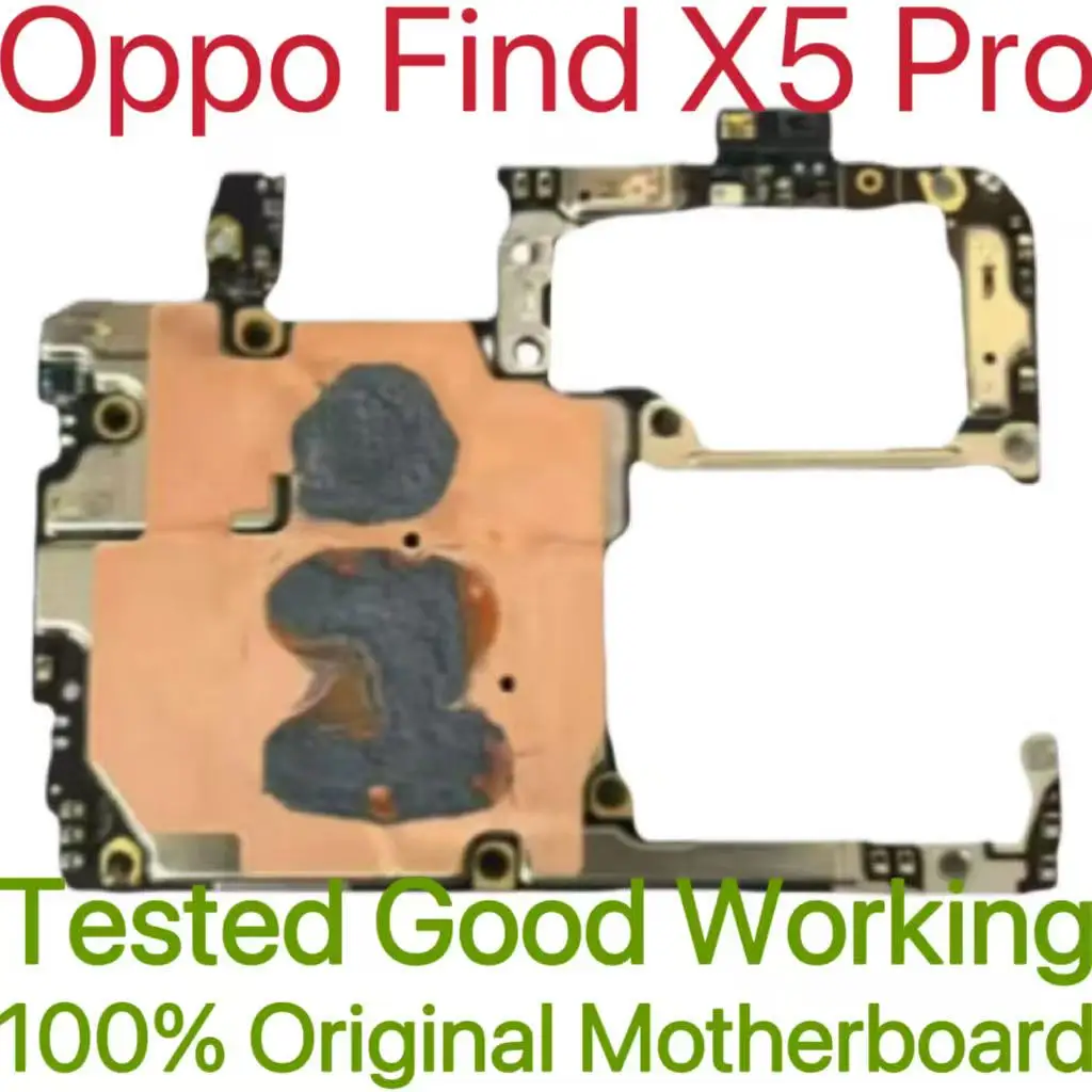 Global Version Original Unlocked Motherboard for Oppo Find X5 Pro Tested Circuit Plate Main Logic Board for Oppo Find X5 Pro