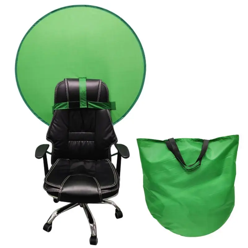 Background Cloth On Chair Green Screen Photography Props Portable Foldable Photo Photography Background For Live Photo Studio