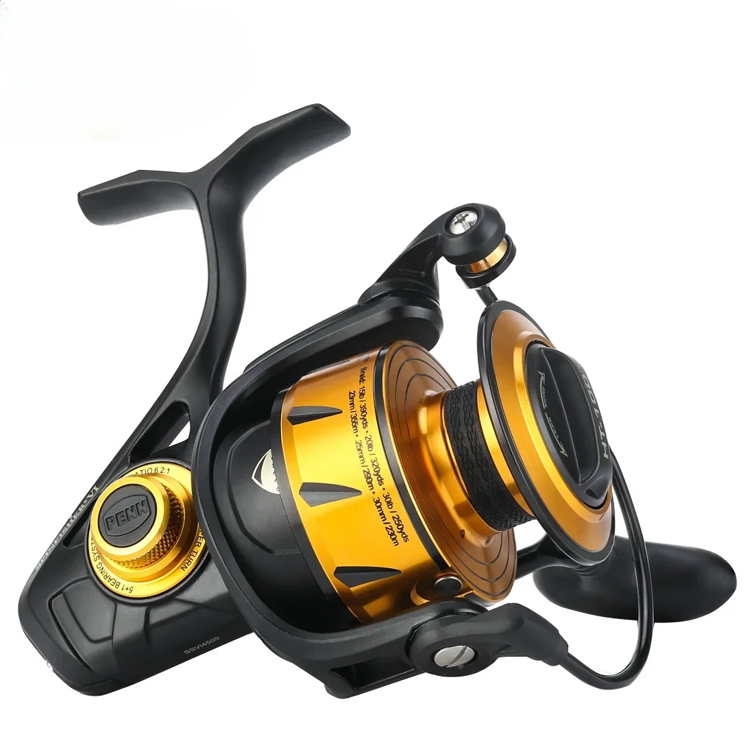 yyhc PENN SPINFISHER VI SSVI 3500 Spinning Saltwater Fly Sea Spinning Fishing Reel